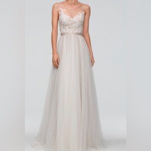 Watters Azriel wedding gown & veil
